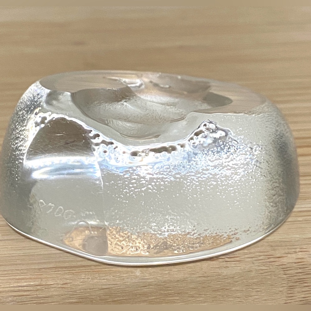 Mats  Jonasson Swedish Crystal Chipmunk Paperweight - Picture 8 of 8